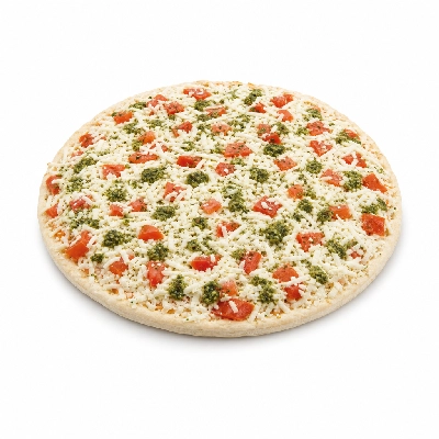 Sainsbury's Frozen Pizza Chicago Town Cheese Tomato & Basil Pesto