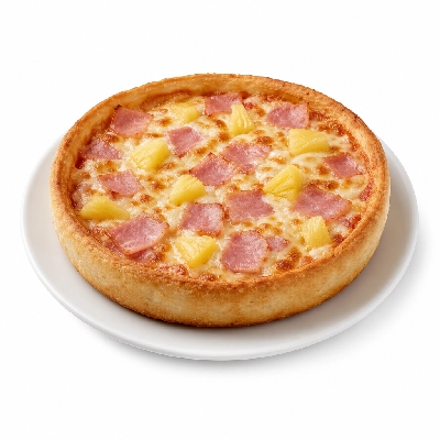 Sainsbury's Frozen Pizza Chicago Twin Deep Dish Ham & Pineapple
