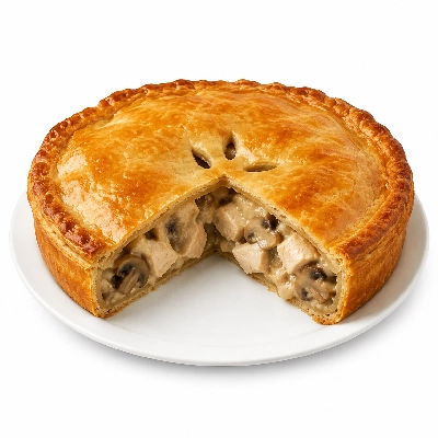 Sainsbury's Frozen Ready Meals Chicken & Mushroom Family Pie