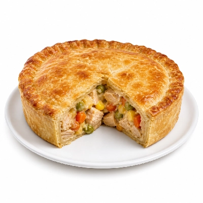 Sainsbury's Frozen Ready Meals Chicken & Vegetable Family Pie