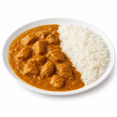 Sainsbury's Frozen Ready Meals Indian Basics Chicken Curry & Rice