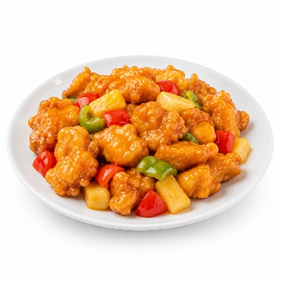 Sainsbury's Frozen Ready Meals Oriental Sweet & Sour Battered Chicken