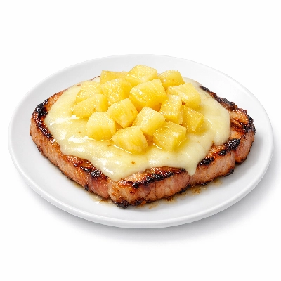Sainsbury's Inspire to Cook Inspired Gammon Steaks with Cheese & Pineapple