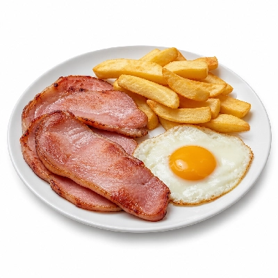 Sainsbury's Main Meals Yorkshire Ham Egg & Chips