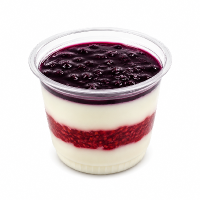 Sainsbury's Yogurts All Mullerlight Layers Multipack Blackcurrant & Raspberry
