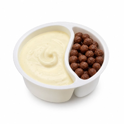 Sainsbury's Yogurts Everyday Muller Crunch Corner Snack Vanilla & Banana Banana Choco Balls