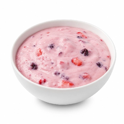 Sainsbury's Yogurts Everyday Yeo Valley Strawberry Smoothie Yogurt Strawberry & Blackberry