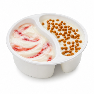 Sainsbury's Yogurts Muller Corner Strawberry Vanilla & Toffee Toffee Caramel Balls