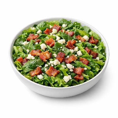 Salad with Cheese and Bacon