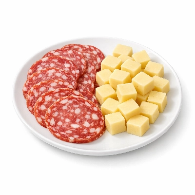 Salami with Cheese