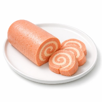 Salmon mousse roll