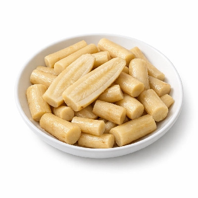 Salsify cooked boiled drained without salt