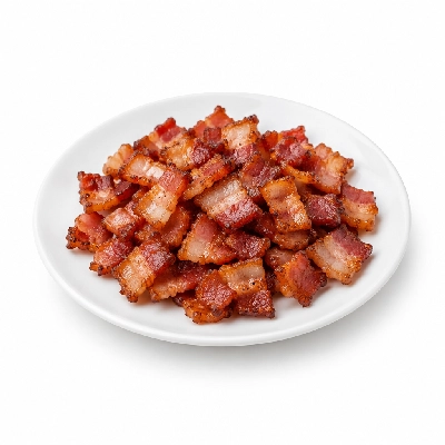 Samuel Mancino’s Italian Eatery Hormel Bacon Fully Cooked 100% Real 1 Inch Dice 10 Inch Pizza