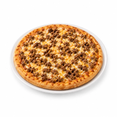 Samuel Mancino’s Italian Eatery Beef Taco Filling Cooked Frozen 10 Inch Pizza