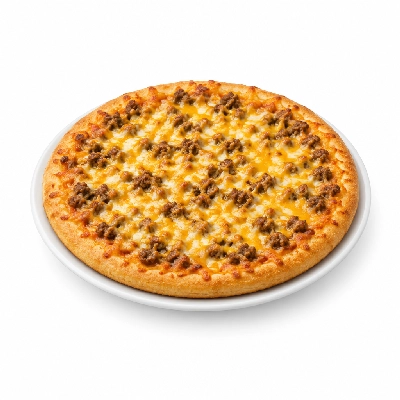 Samuel Mancino’s Italian Eatery Beef Taco Filling Cooked Frozen 12 Inch Pizza