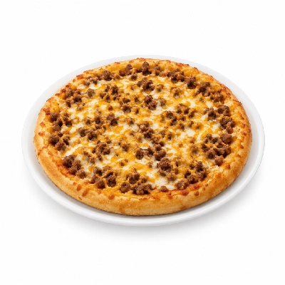 Samuel Mancino’s Italian Eatery Beef Taco Filling Cooked Frozen 16 Inch Pizza