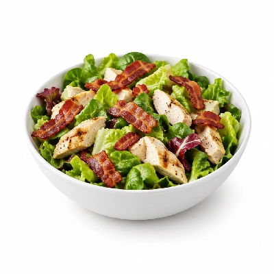 Samuel Mancino's Italian Eatery Garden Fresh Salad Chicken Bacon