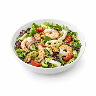 Samuel Mancino's Italian Eatery Garden Fresh Salad Seafood