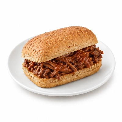 Samuel Mancino's Italian Eatery Grinders BBQ Beef Half Whole Wheat