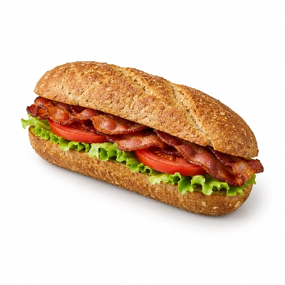 Samuel Mancino's Italian Eatery Grinders BLT Half Whole Wheat No Mayo