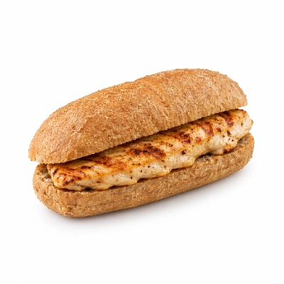 Samuel Mancino's Italian Eatery Grinders Broiled Breast of Chicken Half Whole Wheat No Mayo