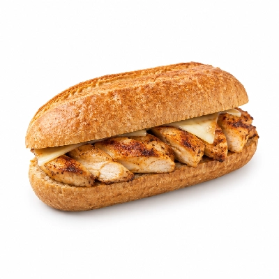 Samuel Mancino's Italian Eatery Grinders Broiled Breast of Chicken Quarter Whole Wheat No Mayo