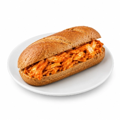 Samuel Mancino's Italian Eatery Grinders Buffalo Chicken Quarter Whole Wheat