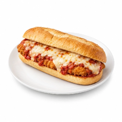 Samuel Mancino's Italian Eatery Grinders Chicken Parmesan Half