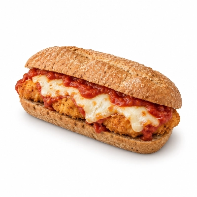Samuel Mancino's Italian Eatery Grinders Chicken Parmesan Half Whole Wheat
