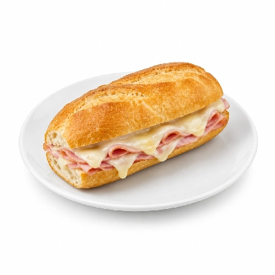 Samuel Mancino's Italian Eatery Grinders Ham & Cheese Half