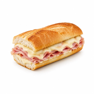 Samuel Mancino's Italian Eatery Grinders Ham & Cheese Half No Mayo
