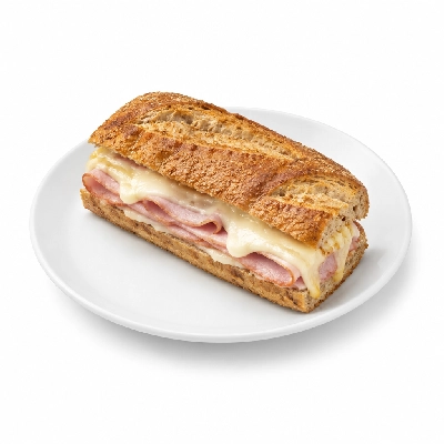 Samuel Mancino's Italian Eatery Grinders Ham & Cheese Quarter Whole Wheat