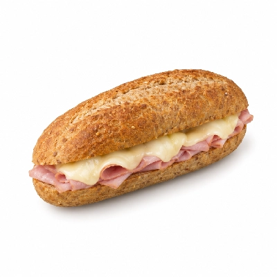 Samuel Mancino's Italian Eatery Grinders Ham & Cheese Whole Whole Wheat