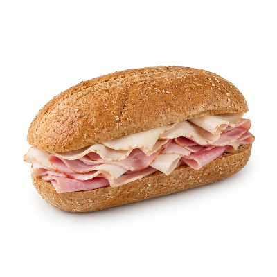 Samuel Mancino's Italian Eatery Grinders Ham & Turkey Whole Ww No Mayo