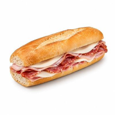 Samuel Mancino's Italian Eatery Grinders Ham Cheese & Salami Whole