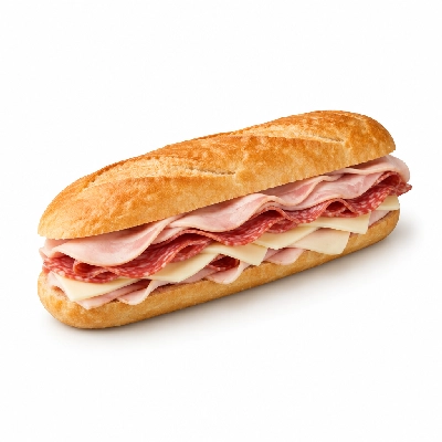 Samuel Mancino's Italian Eatery Grinders Ham Cheese & Salami Whole No Mayo