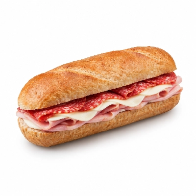 Samuel Mancino's Italian Eatery Grinders Ham Cheese & Salami Whole Whole Wheat No Mayo