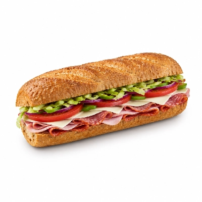 Samuel Mancino's Italian Eatery Grinders Italian Half Whole Wheat No Mayo