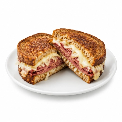 Samuel Mancino's Italian Eatery Grinders Reuben Half Whole Wheat