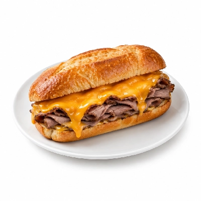 Samuel Mancino's Italian Eatery Grinders Roast Beef & Cheddar Whole