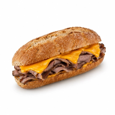 Samuel Mancino's Italian Eatery Grinders Roast Beef & Cheddar Whole Whole Wheat No Mayo
