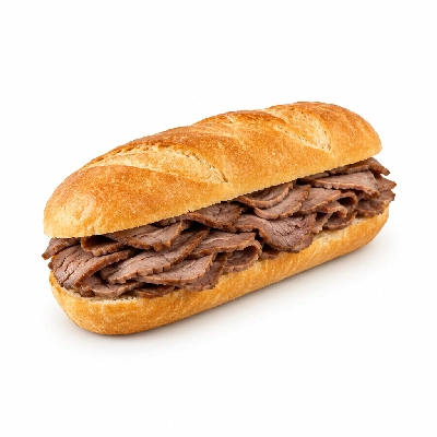 Samuel Mancino's Italian Eatery Grinders Roast Beef Classic Quarter No Mayo
