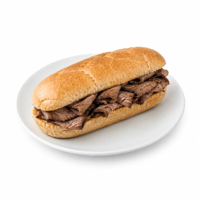Samuel Mancino's Italian Eatery Grinders Roast Beef Classic Quarter Whole Wheat