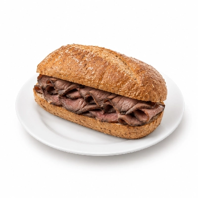 Samuel Mancino's Italian Eatery Grinders Roast Beef Whole Whole Wheat
