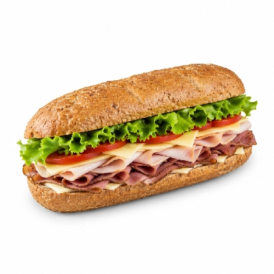 Samuel Mancino's Italian Eatery Grinders Samuel Mancino Club Half Whole Wheat