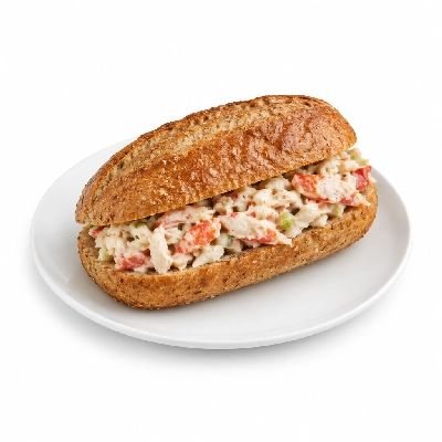 Samuel Mancino's Italian Eatery Grinders Seafood & Crab Half Whole Wheat