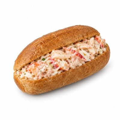 Samuel Mancino's Italian Eatery Grinders Seafood & Crab Half Whole Wheat No Extra Mayo