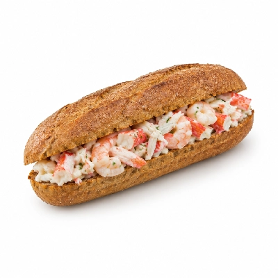 Samuel Mancino's Italian Eatery Grinders Seafood & Crab Quarter Whole Wheat