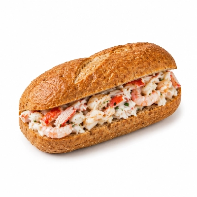 Samuel Mancino's Italian Eatery Grinders Seafood & Crab Whole Whole Wheat