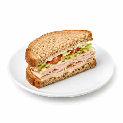 Samuel Mancino's Italian Eatery Grinders Turkey Half Whole Wheat